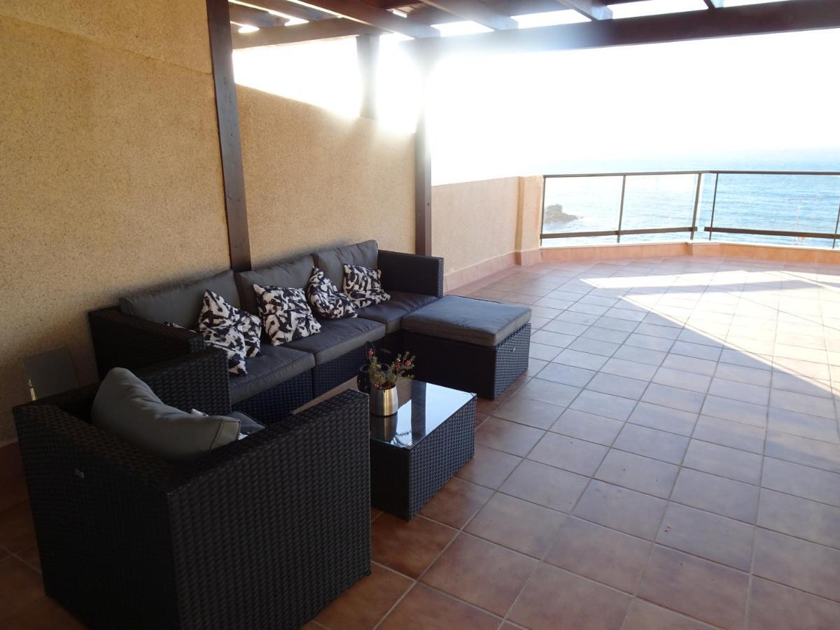 Gran Terraza Con Espectaculares Vistas Al Mar Lejlighed Cabo de Palos Eksteriør billede