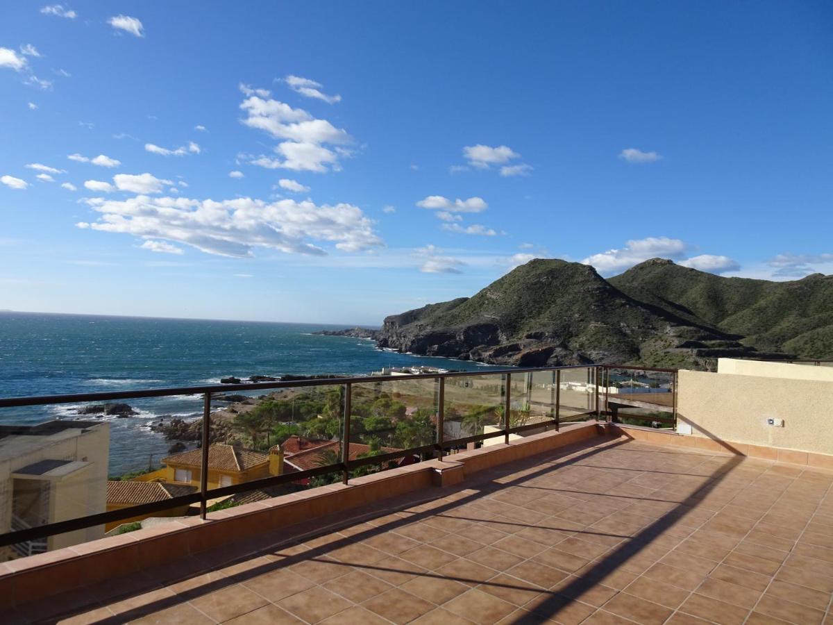 Gran Terraza Con Espectaculares Vistas Al Mar Lejlighed Cabo de Palos Eksteriør billede